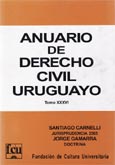 Imagen de portada de la revista Anuario de derecho civil uruguayo