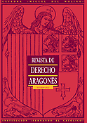 Imagen de portada de la revista Revista de derecho aragonés