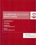 Imagen de portada de la revista La justicia uruguaya