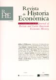 Imagen de portada de la revista Revista de Historia Económica = Journal of Iberian and Latin American Economic History