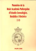 Imagen de portada de la revista Memòries de la Reial Acadèmia Mallorquina d'Estudis Genealògics, Heràldics i Històrics