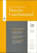 Imagen de portada de la revista Revista española de derecho constitucional