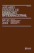 Imagen de portada de la revista Anuario español de derecho internacional
