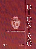 Imagen de portada de la revista Dioniso