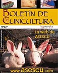 Imagen de portada de la revista Boletín de Cunicultura