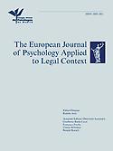 Imagen de portada de la revista The European journal of psychology applied to legal context