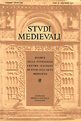 Imagen de portada de la revista Studi medievali