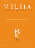 Imagen de portada de la revista Veleia