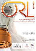 Imagen de portada de la revista Revista ORL