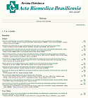 Imagen de portada de la revista Acta Biomedica Brasiliensia