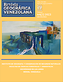 Imagen de portada de la revista Revista geográfica venezolana