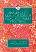 Imagen de portada de la revista Anales de la Real Academia de Ciencias Morales y Políticas