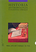 Imagen de portada de la revista Historia, antropología y fuentes orales