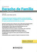 Imagen de portada de la revista Revista de Derecho de Familia