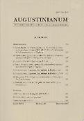 Imagen de portada de la revista Augustinianum