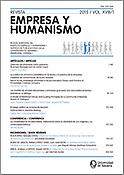 Imagen de portada de la revista Revista empresa y humanismo