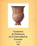 Imagen de portada de la revista Cuadernos de prehistoria de la Universidad de Granada
