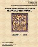 Imagen de portada de la revista Actas y Comunicaciones del Instituto de Historia Antigua y Medieval