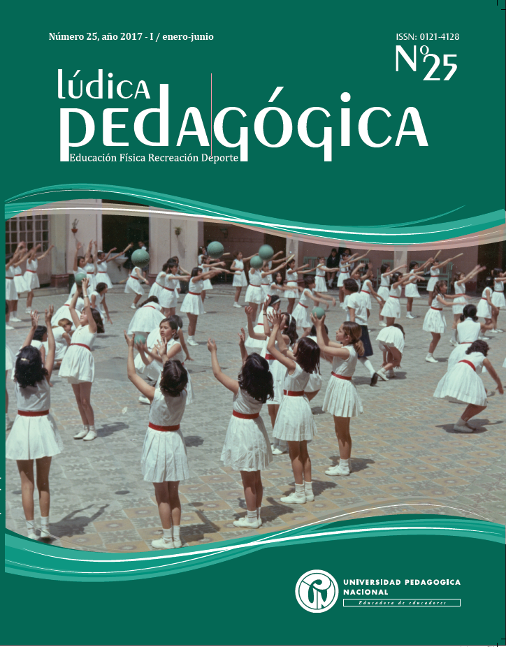 Imagen de portada de la revista Lúdica pedagógica
