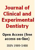 Imagen de portada de la revista Journal of Clinical and Experimental Dentistry