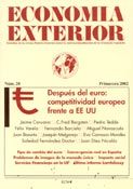 Imagen de portada de la revista Economía exterior