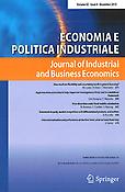 Imagen de portada de la revista Economia e Politica Industriale