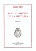 Imagen de portada de la revista Boletín de la Real Academia de la Historia