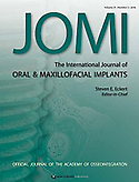 Imagen de portada de la revista The International Journal of Oral & Maxillofacial Implants