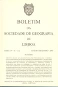 Imagen de portada de la revista Boletim da Sociedade de Geografia de Lisboa