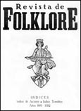 Imagen de portada de la revista Revista de folklore