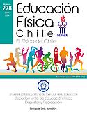 Imagen de portada de la revista Educación física Chile