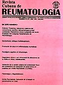 Imagen de portada de la revista Revista Cubana de Reumatología