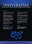 Imagen de portada de la revista Universitas-XXI