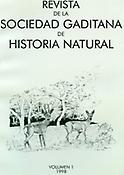 Imagen de portada de la revista Revista de la Sociedad Gaditana de Historia Natural