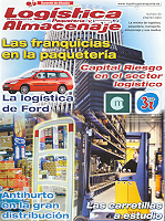 Imagen de portada de la revista Logística, transporte, paquetería y almacenaje