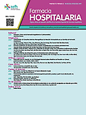 Imagen de portada de la revista Farmacia hospitalaria