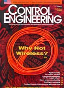 Imagen de portada de la revista Control engineering