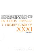 Imagen de portada de la revista Estudios penales y criminológicos