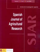 Imagen de portada de la revista Spanish journal of agricultural research