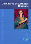 Imagen de portada de la revista Cuadernos de estudios borjanos