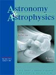 Imagen de portada de la revista Astronomy and astrophysics