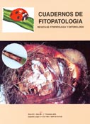 Imagen de portada de la revista Cuadernos de fitopatología