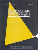 Imagen de portada de la revista Universitas psychologica