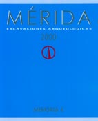 Imagen de portada de la revista Mérida, excavaciones arqueológicas