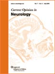 Imagen de portada de la revista Current opinion in neurology