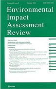 Imagen de portada de la revista Environmental impact assessment review