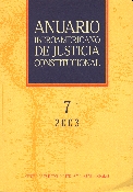 Imagen de portada de la revista Anuario iberoamericano de justicia constitucional