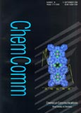 Imagen de portada de la revista Chemical communications