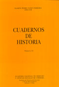 Imagen de portada de la revista Cuadernos de historia