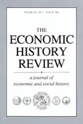 Imagen de portada de la revista Economic history review